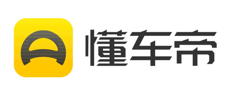 懂车帝横版logo